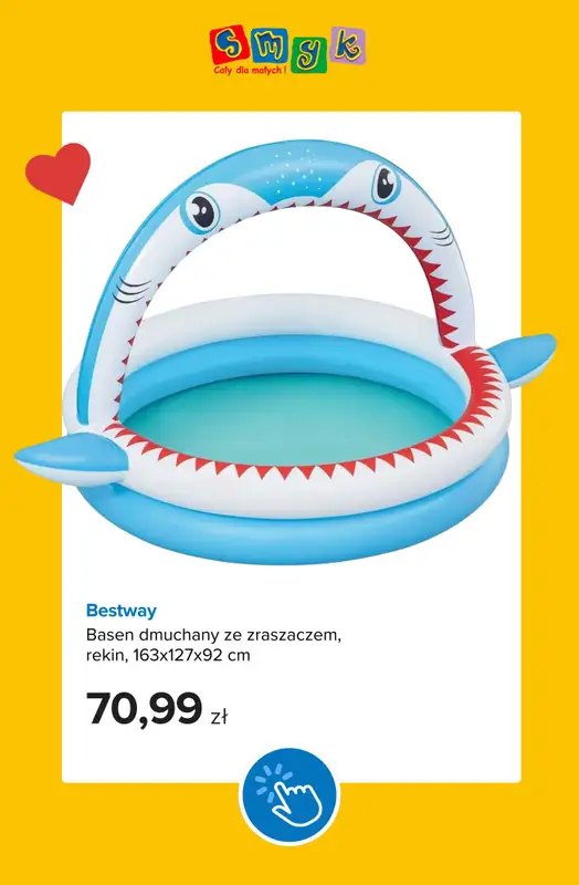 Smyk - gazetka promocyjna Korzystaj z lata - trampoliny, baseny, zabawa w ogrodzie! od czwartku 02.07  - strona 3