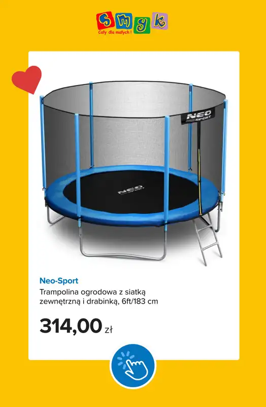 Smyk - gazetka promocyjna Korzystaj z lata - trampoliny, baseny, zabawa w ogrodzie! od czwartku 02.07  - strona 5