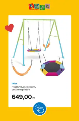 Smyk - gazetka promocyjna Korzystaj z lata - trampoliny, baseny, zabawa w ogrodzie! od czwartku 02.07  - strona 10