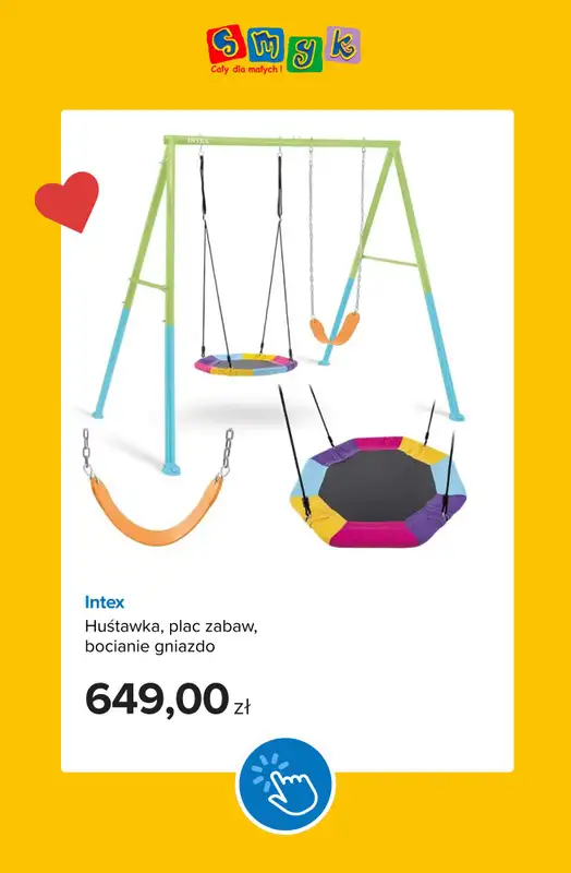 Smyk - gazetka promocyjna Korzystaj z lata - trampoliny, baseny, zabawa w ogrodzie! od czwartku 02.07  - strona 10