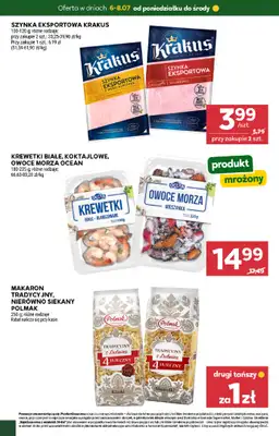 Stokrotka - gazetka promocyjna Hity na start od poniedziałku 06.07 do środy 08.07 - strona 4