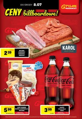Gram Market - gazetka promocyjna Cały tydzień niskie ceny od piątku 03.07 do środy 08.07 - strona 3