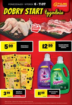 Gram Market - gazetka promocyjna Cały tydzień niskie ceny od piątku 03.07 do środy 08.07 - strona 4