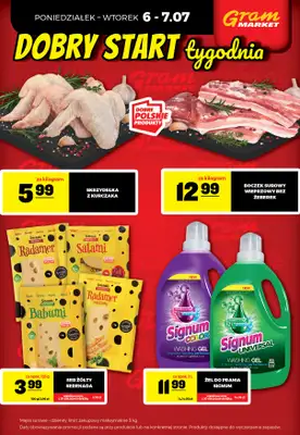 Gram Market - gazetka promocyjna Cały tydzień niskie ceny od piątku 03.07 do środy 08.07 - strona 4