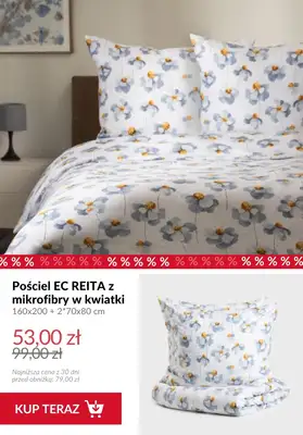 Homla - gazetka promocyjna Pościele od 53 zł od piątku 03.07  - strona 6