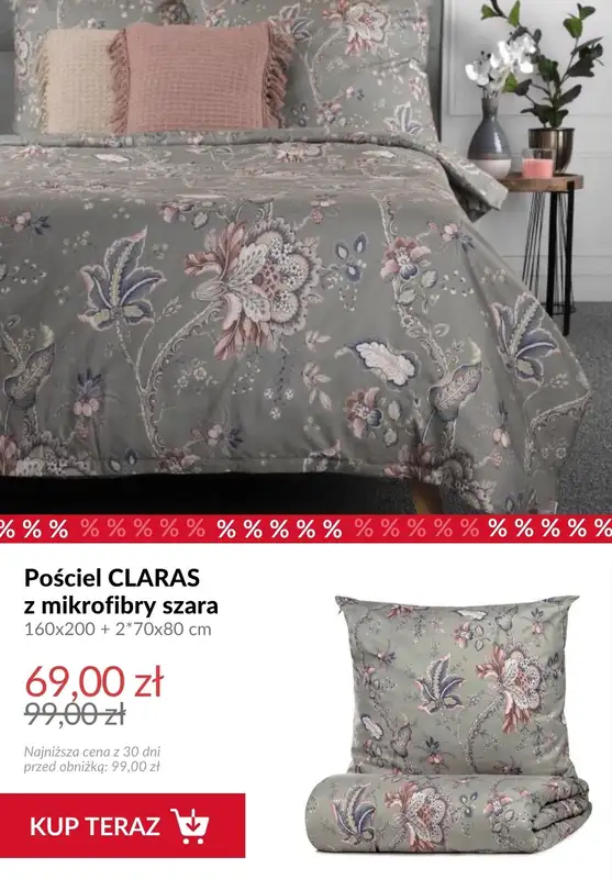 Homla - gazetka promocyjna Pościele od 53 zł od piątku 03.07  - strona 5