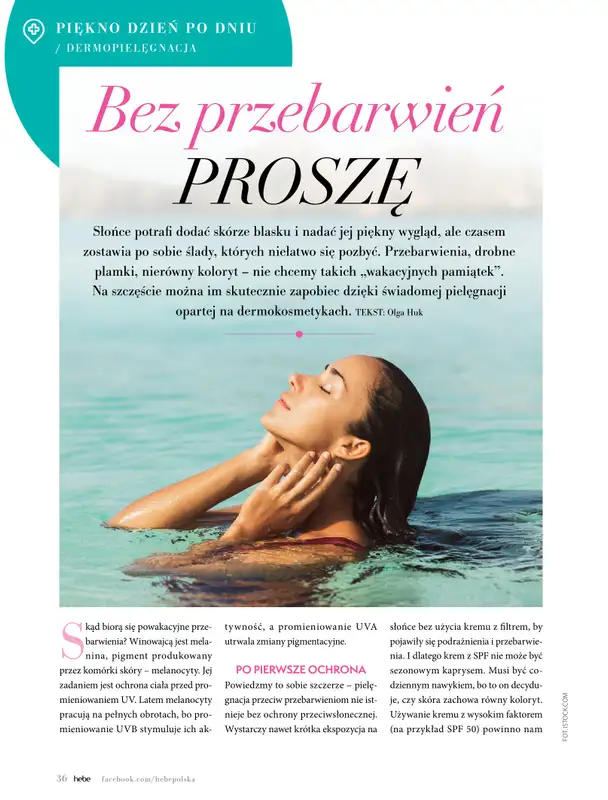 Hebe - gazetka promocyjna Magazyn od czwartku 02.07 do poniedziałku 31.08 - strona 36