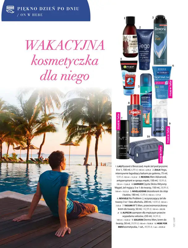 Hebe - gazetka promocyjna Magazyn od czwartku 02.07 do poniedziałku 31.08 - strona 56
