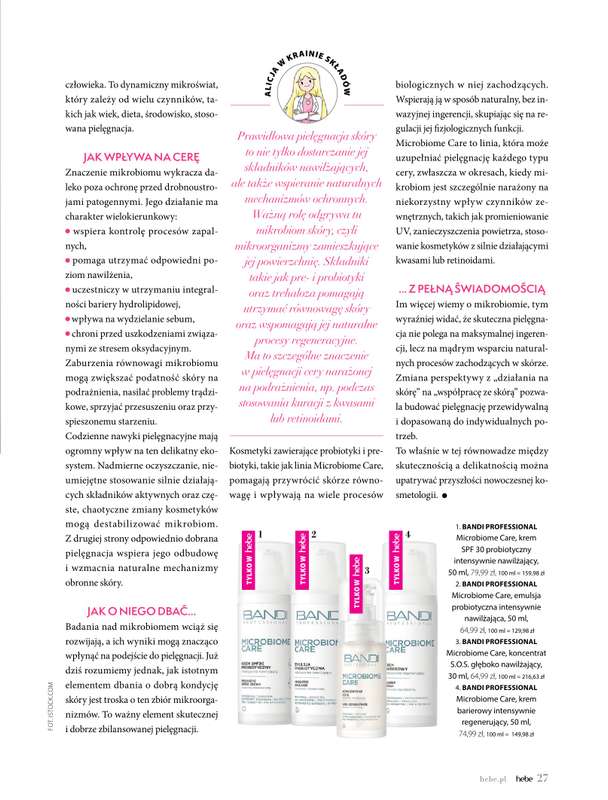 Hebe - gazetka promocyjna Magazyn od czwartku 02.07 do poniedziałku 31.08 - strona 27