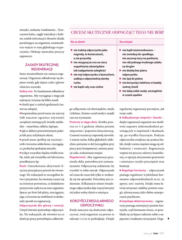 Hebe - gazetka promocyjna Magazyn od czwartku 02.07 do poniedziałku 31.08 - strona 137