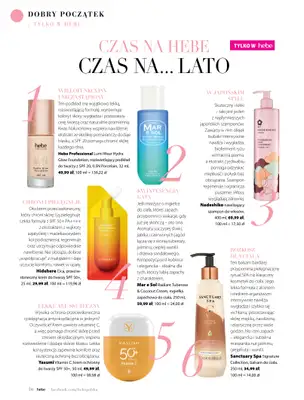 Hebe - gazetka promocyjna Magazyn od czwartku 02.07 do poniedziałku 31.08 - strona 16