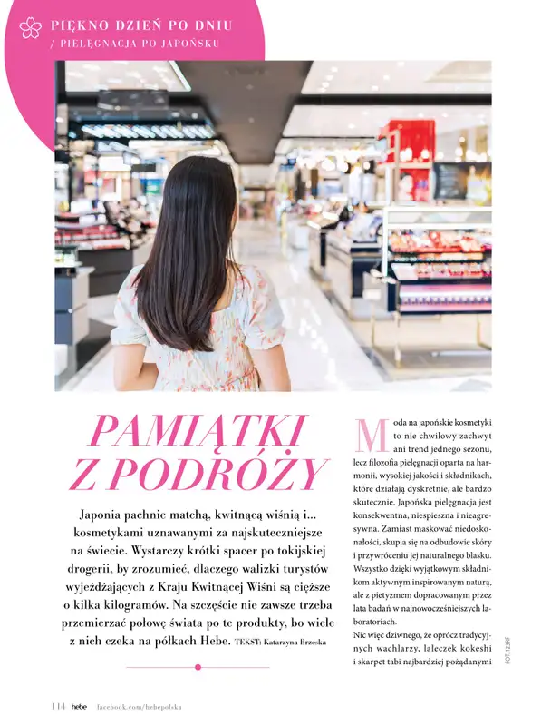 Hebe - gazetka promocyjna Magazyn od czwartku 02.07 do poniedziałku 31.08 - strona 114