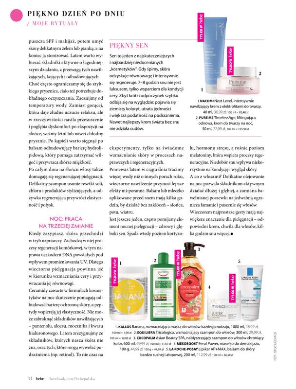 Hebe - gazetka promocyjna Magazyn od czwartku 02.07 do poniedziałku 31.08 - strona 34