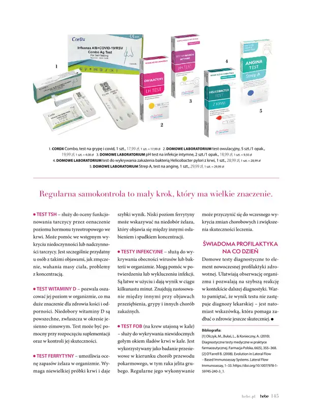 Hebe - gazetka promocyjna Magazyn od czwartku 02.07 do poniedziałku 31.08 - strona 145