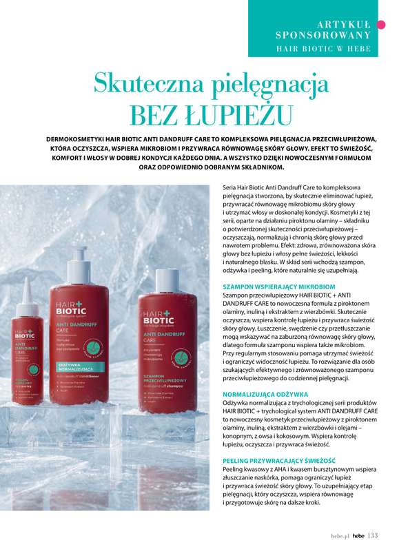 Hebe - gazetka promocyjna Magazyn od czwartku 02.07 do poniedziałku 31.08 - strona 133