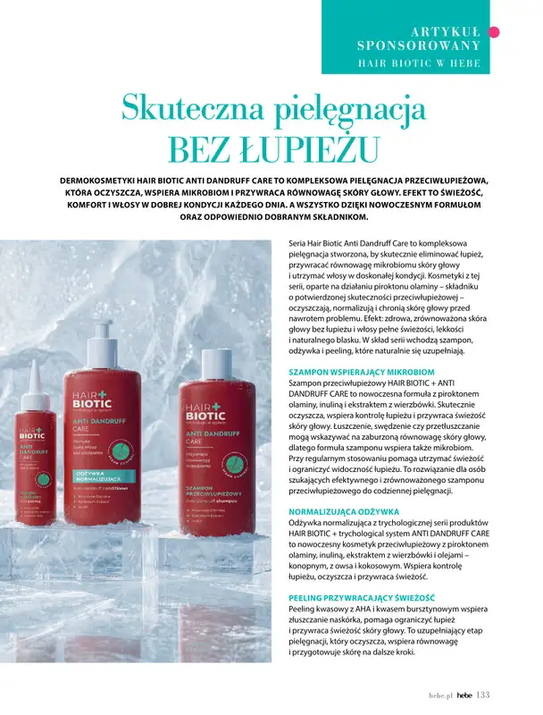 Hebe - gazetka promocyjna Magazyn od czwartku 02.07 do poniedziałku 31.08 - strona 133