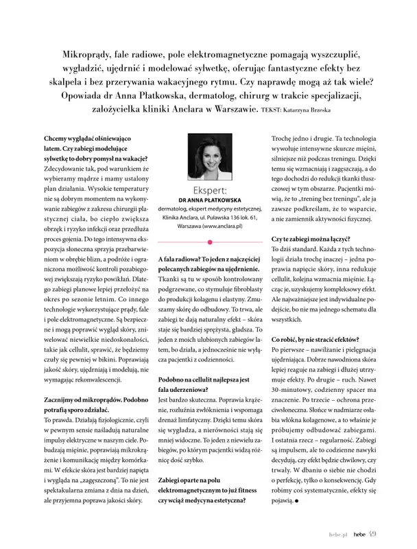 Hebe - gazetka promocyjna Magazyn od czwartku 02.07 do poniedziałku 31.08 - strona 49