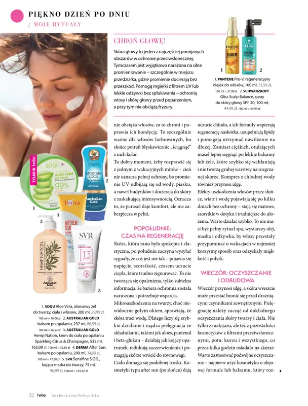Hebe - gazetka promocyjna Magazyn od czwartku 02.07 do poniedziałku 31.08 - strona 32