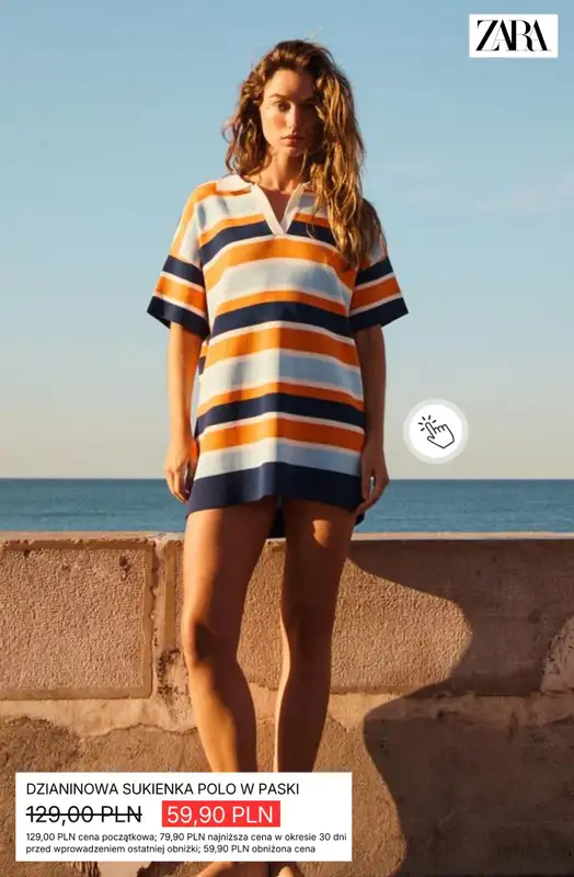 Zara - gazetka promocyjna Wyprzedaż sukienek od piątku 03.07  - strona 10