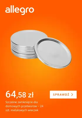 Allegro - gazetka promocyjna Gotowi na produkcję przetworów od piątku 03.07 do piątku 10.07 - strona 3
