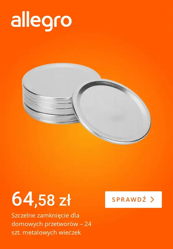 Allegro - gazetka promocyjna Gotowi na produkcję przetworów od piątku 03.07 do piątku 10.07 - strona 3