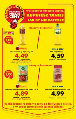 Biedronka - gazetka promocyjna Kupujesz więcej, jest taniej od czwartku 02.07 do piątku 31.07