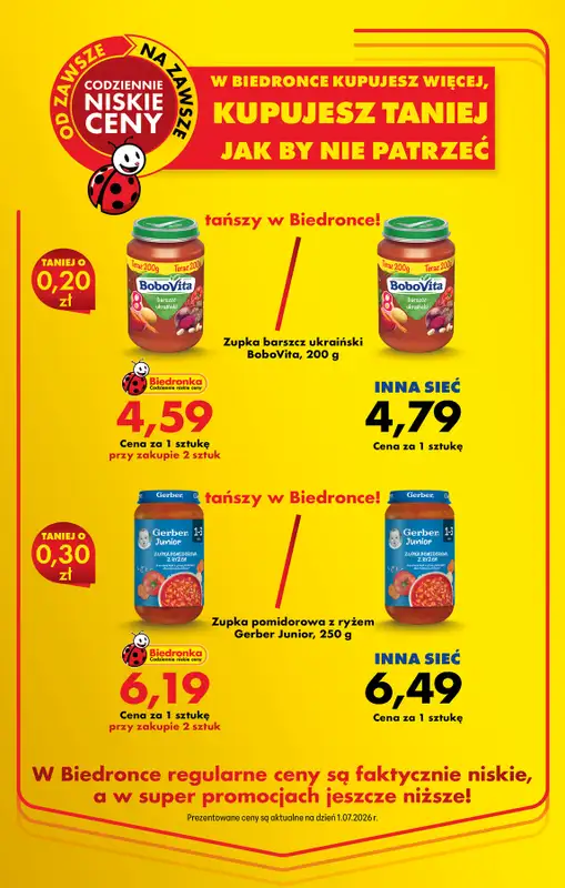 Biedronka - gazetka promocyjna Kupujesz więcej, jest taniej od czwartku 02.07 do piątku 31.07 - strona 8