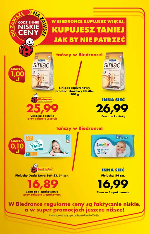 Biedronka - gazetka promocyjna Kupujesz więcej, jest taniej od czwartku 02.07 do piątku 31.07 - strona 9