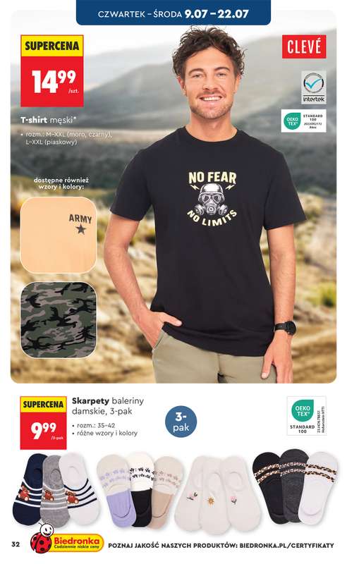 Biedronka - gazetka promocyjna Hity i inspiracje, od 04.07 od soboty 04.07 do środy 22.07 - strona 32