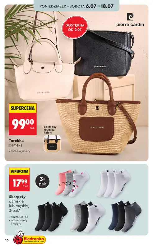 Biedronka - gazetka promocyjna Hity i inspiracje, od 04.07 od soboty 04.07 do środy 22.07 - strona 10