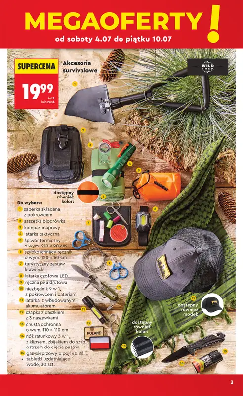 Biedronka - gazetka promocyjna Hity i inspiracje, od 04.07   - strona 3
