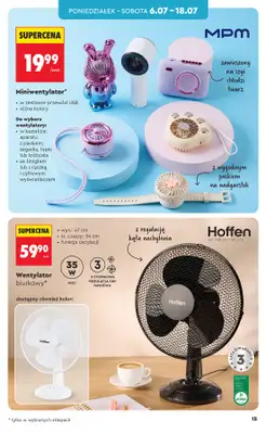 Biedronka - gazetka promocyjna Hity i inspiracje, od 04.07 od soboty 04.07 do środy 22.07 - strona 15