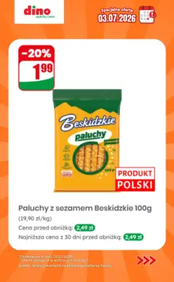 Dino - gazetka promocyjna Specjalna oferta na 03.07.2026 - promocje spoza gazetki od piątku 03.07 do piątku 03.07 - strona 11