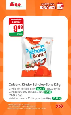 Dino - gazetka promocyjna Specjalna oferta na 03.07.2026 - promocje spoza gazetki od piątku 03.07 do piątku 03.07 - strona 9