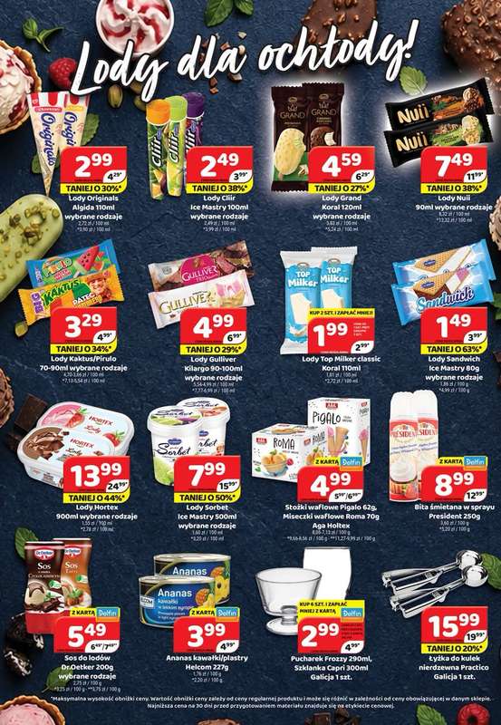 Delfin - gazetka promocyjna Gazetka od piątku 03.07 do niedzieli 12.07 - strona 4