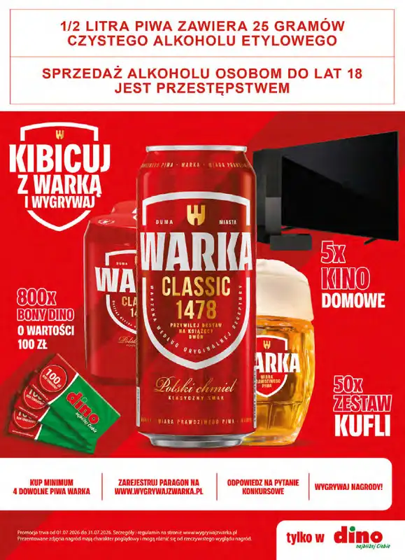 Dino - gazetka promocyjna Gazetka 27 / 2026 od środy 01.07 do wtorku 07.07 - strona 57