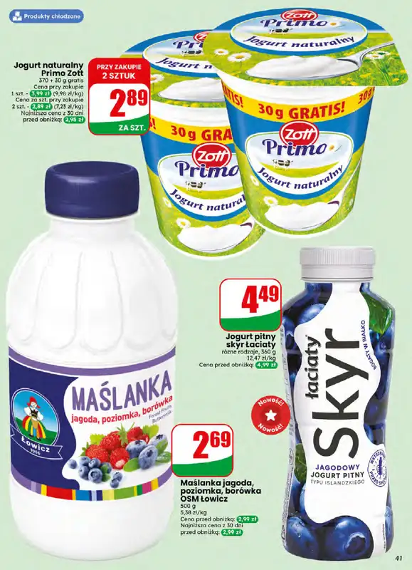 Dino - gazetka promocyjna Gazetka 27 / 2026 od środy 01.07 do wtorku 07.07 - strona 41