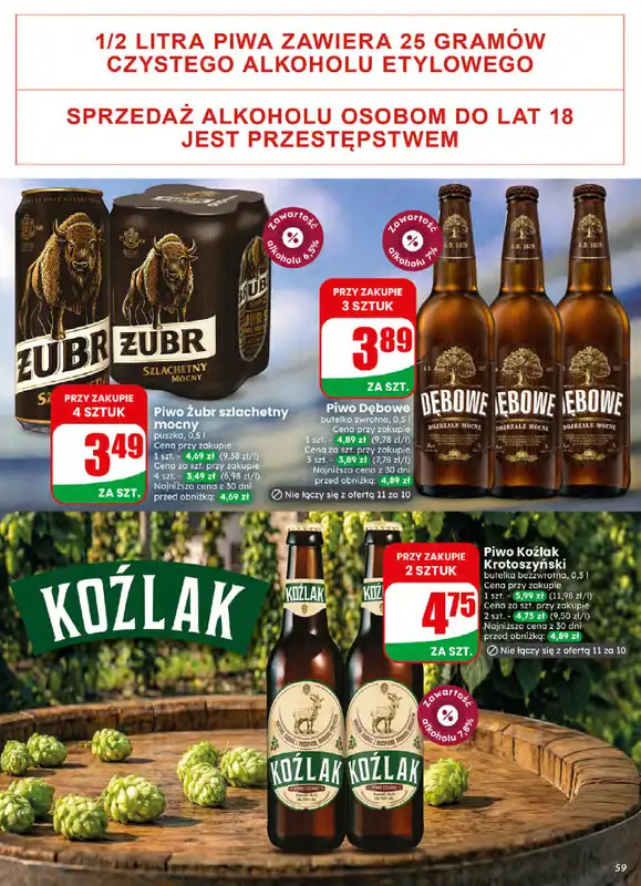 Dino - gazetka promocyjna Gazetka 27 / 2026 od środy 01.07 do wtorku 07.07 - strona 59