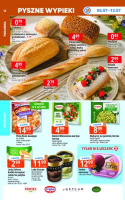 Leclerc - gazetka promocyjna Oferta E.Leclerc | Tanio to tu! od poniedziałku 06.07 do poniedziałku 13.07 - strona 12