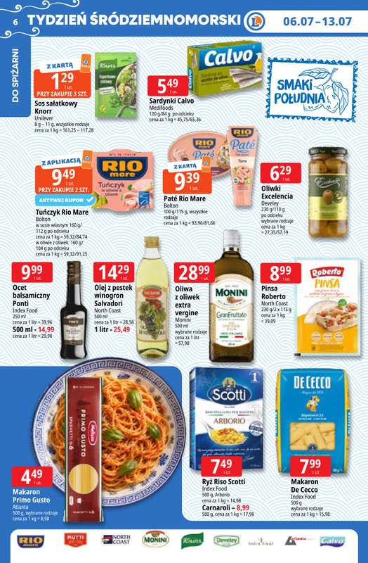 Leclerc - gazetka promocyjna Oferta E.Leclerc | Tanio to tu! od poniedziałku 06.07 do poniedziałku 13.07 - strona 6