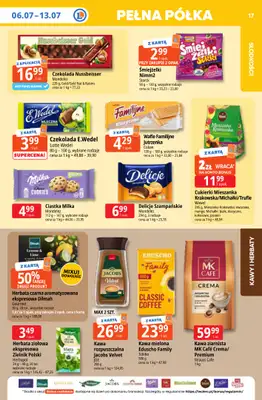 Leclerc - gazetka promocyjna Oferta E.Leclerc | Tanio to tu! od poniedziałku 06.07 do poniedziałku 13.07 - strona 17