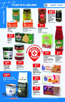 Leclerc - gazetka promocyjna Oferta E.Leclerc | Tanio to tu! od poniedziałku 06.07 do poniedziałku 13.07 - strona 8