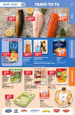 Leclerc - gazetka promocyjna Oferta E.Leclerc | Tanio to tu! od poniedziałku 06.07 do poniedziałku 13.07 - strona 15