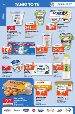 Leclerc - gazetka promocyjna Oferta E.Leclerc | Tanio to tu! od poniedziałku 06.07 do poniedziałku 13.07 - strona 10