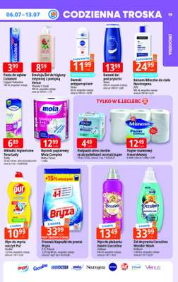 Leclerc - gazetka promocyjna Oferta E.Leclerc | Tanio to tu! od poniedziałku 06.07 do poniedziałku 13.07 - strona 19