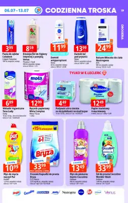 Leclerc - gazetka promocyjna Oferta E.Leclerc | Tanio to tu! od poniedziałku 06.07 do poniedziałku 13.07 - strona 19
