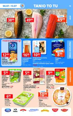 Leclerc - gazetka promocyjna Oferta E.Leclerc | Tanio to tu! od poniedziałku 06.07 do poniedziałku 13.07 - strona 15