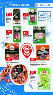 Leclerc - gazetka promocyjna Oferta E.Leclerc | Tanio to tu! od poniedziałku 06.07 do poniedziałku 13.07 - strona 4