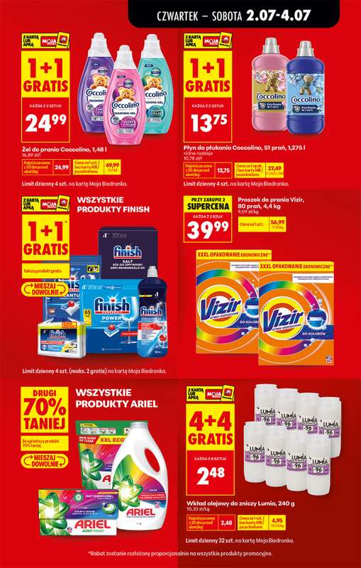 Biedronka - gazetka promocyjna Od czwartku od czwartku 02.07 do środy 08.07 - strona 13