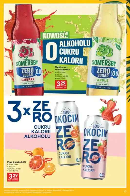 Makro - gazetka promocyjna Summer Drinks 2026 od wtorku 07.07 do poniedziałku 03.08 - strona 15